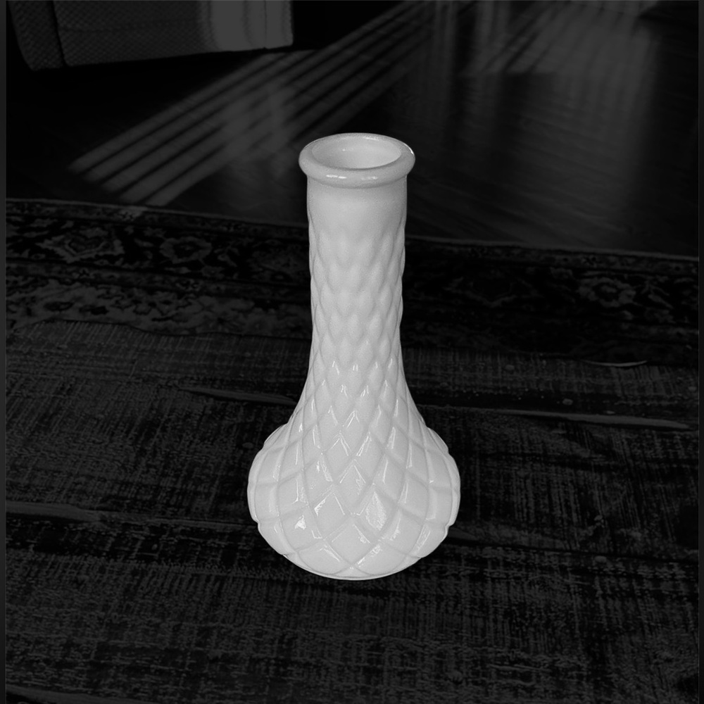 White Milkglass Lamp Base